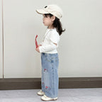Imported Zooppy Comfort-Fit Embroidered Jeans