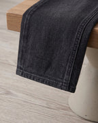 Imported Girls Black Rhinestone Embellished Denim Jeans