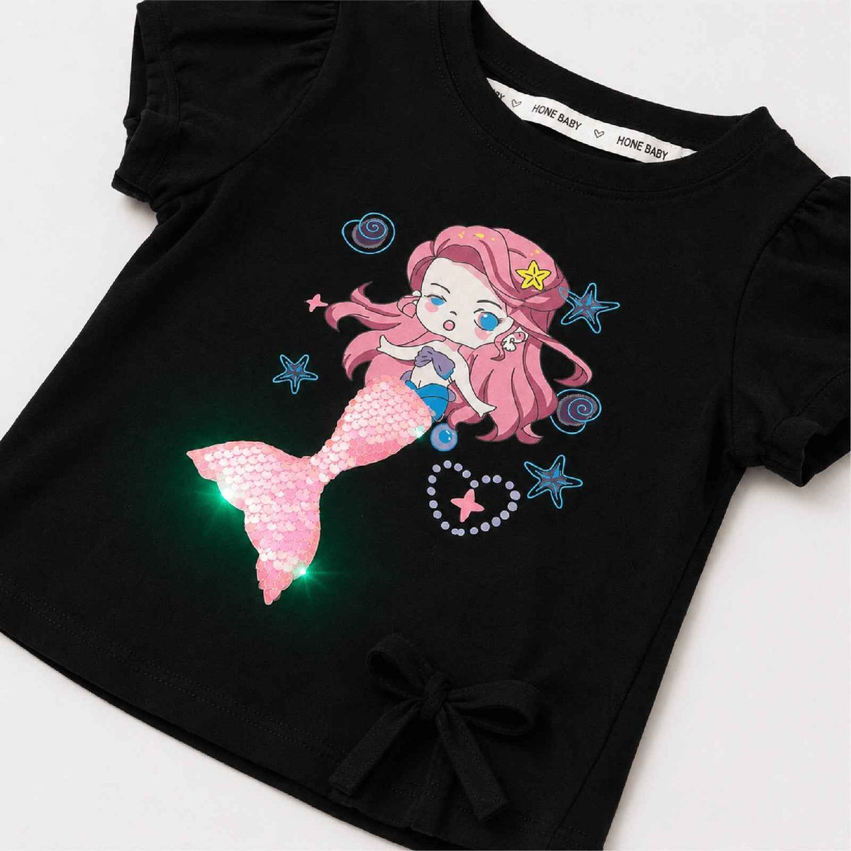 Imported Girls Cotton Co-ord Set | Black, Cream & Pink | Ages 9-12M to 4-5Y