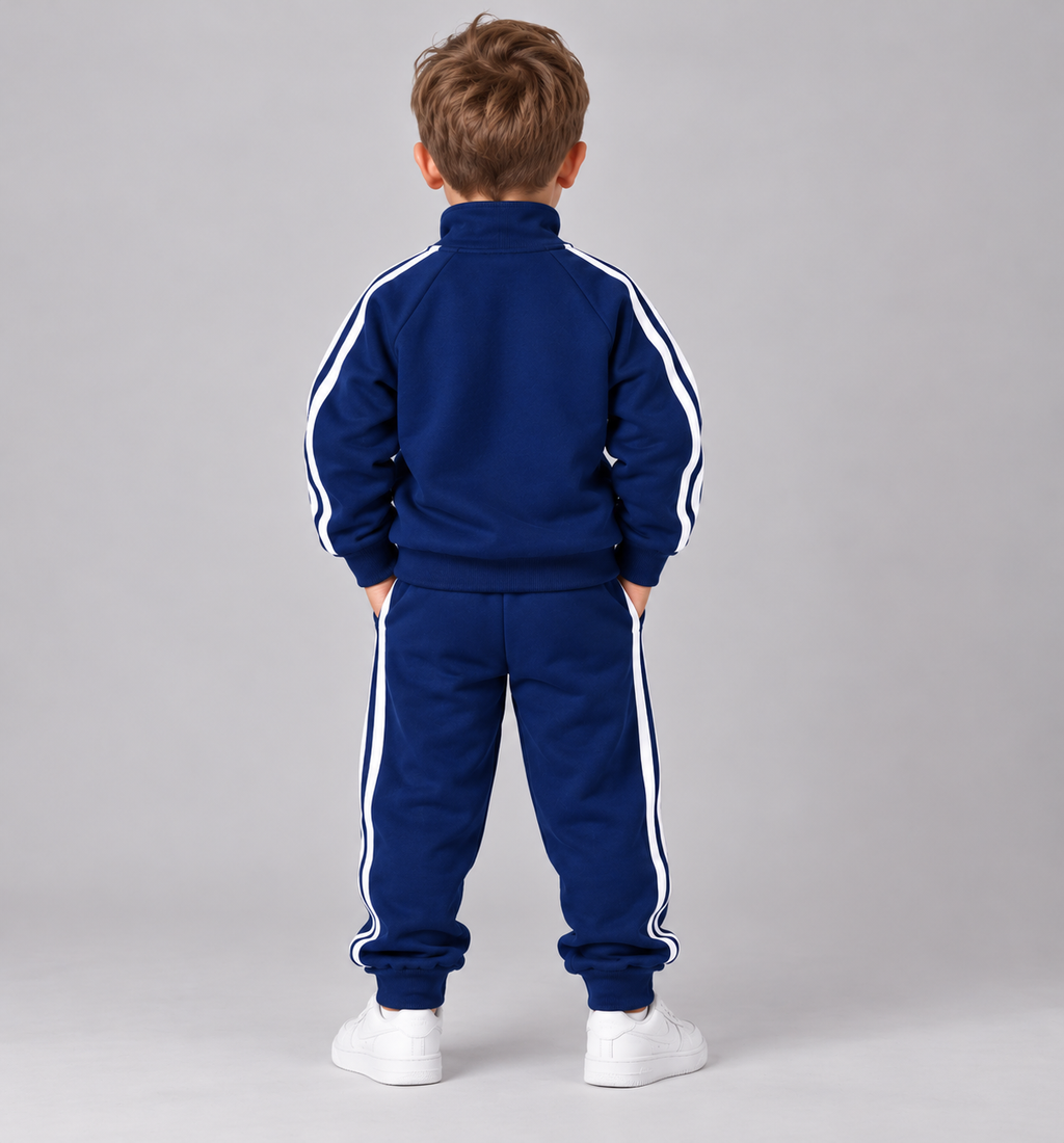 Imported Blue Cotton Co-Ord Set for Kids | Ages 1-2, 2-3 & 4-5 Years