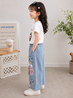 Imported Kids Labubu Printed Outfit | White | 1-2Y to 3-4Y