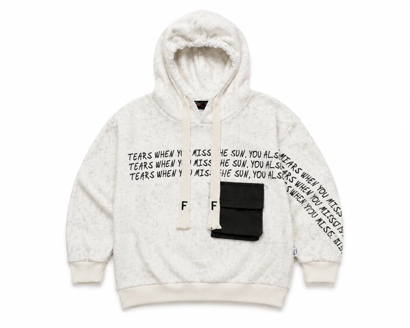 Zooppy Urban Edge Graphic Text Hoodie