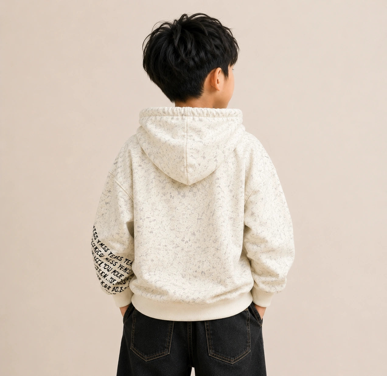 Zooppy Urban Edge Graphic Text Hoodie