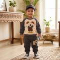 Boys 3D Cartoon Sweatshirt & Pants 2-Piece Set | Spring Autumn Toddler Outfit (2–7Y)
