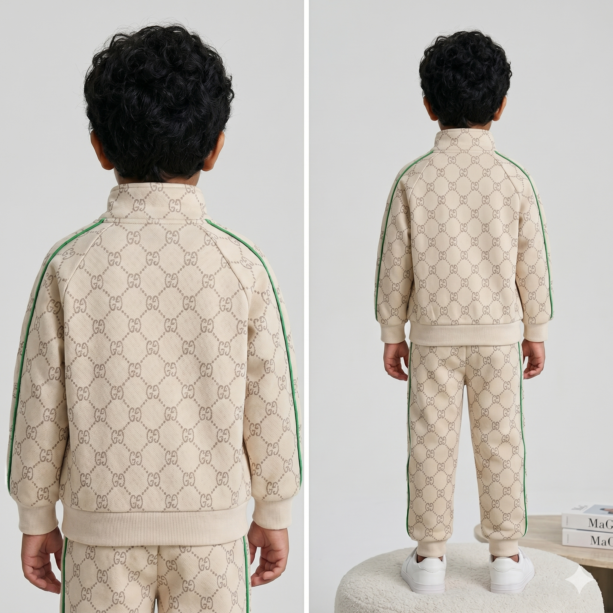 Boys Long Sleeve Shirt & Pants 2-Piece Set | Spring Autumn Kids Outfit (2–7Y)