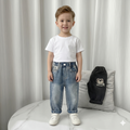 Urban Explorer Bear-Patch Stonewash Jeans | Kids