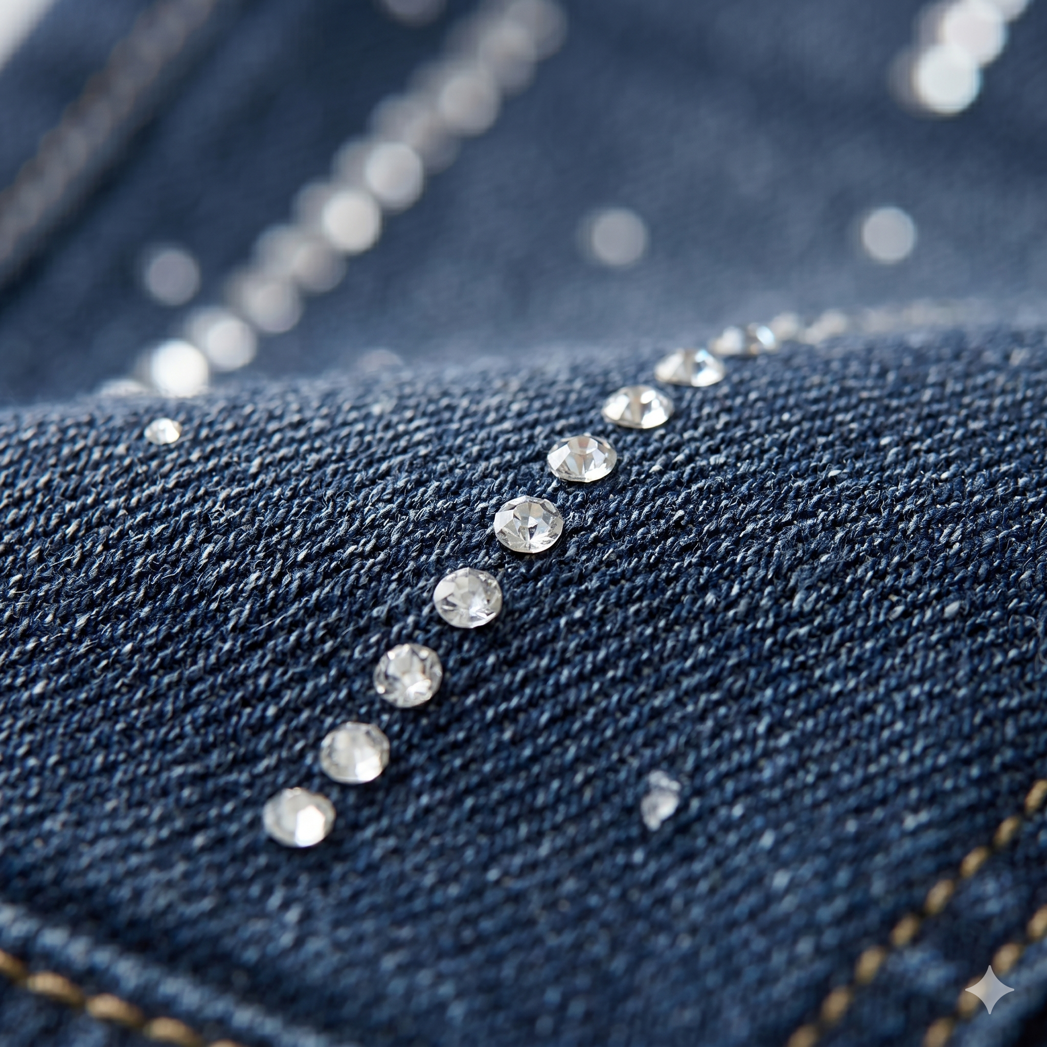Premium Stonework Kids' Girls Jeans (Ages 2-7)
