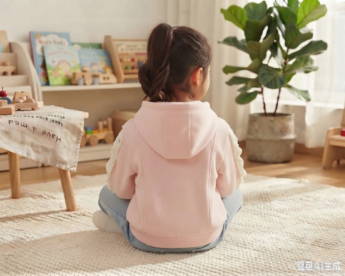 Signature Imported Petite Couture Bear Hoodie