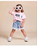 Imported Zooppy Girls Co-ord Set – Pink & Green