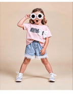 Imported Zooppy Girls Co-ord Set – Pink & Green