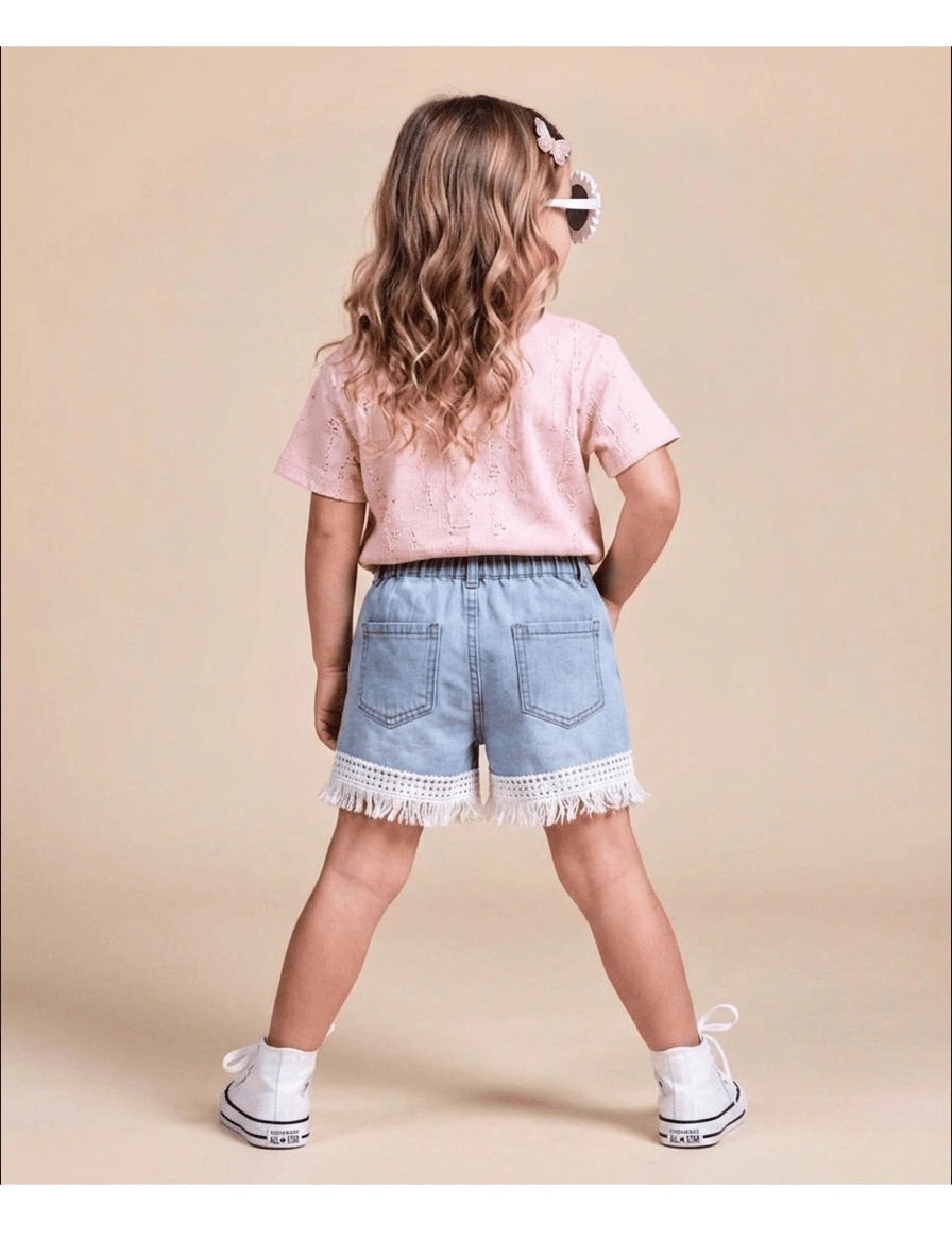 Imported Zooppy Girls Co-ord Set – Pink & Green