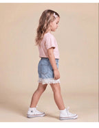Imported Zooppy Girls Co-ord Set – Pink & Green