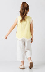 Imported Zooppy Girls Co-ord Set – Yellow & Green