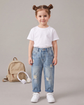 Kids Casual Denim Pants | Spring & Autumn | Boys & Girls