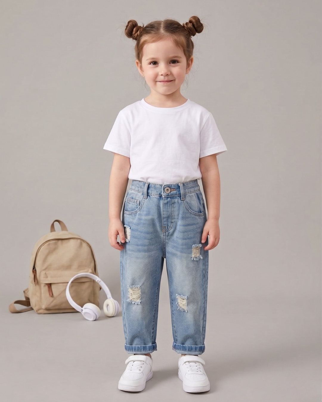 Kids Casual Denim Pants | Spring & Autumn | Boys & Girls