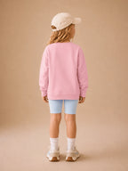 Girls Imported Light-Up T-Shirt | Glows on Heart Tap | Green, Pink, Cream, White & Blue | Ages 2-6Y