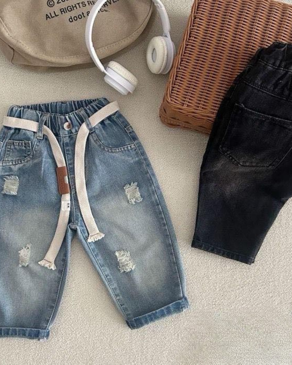 Kids Casual Denim Pants | Spring & Autumn | Boys & Girls