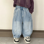 Imported Zooppy Signature Wide-Leg Denim Jeans