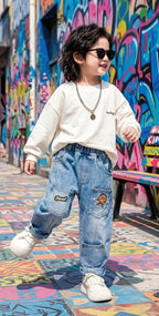 Imported Zooppy Boys Light Blue Denim Jeans