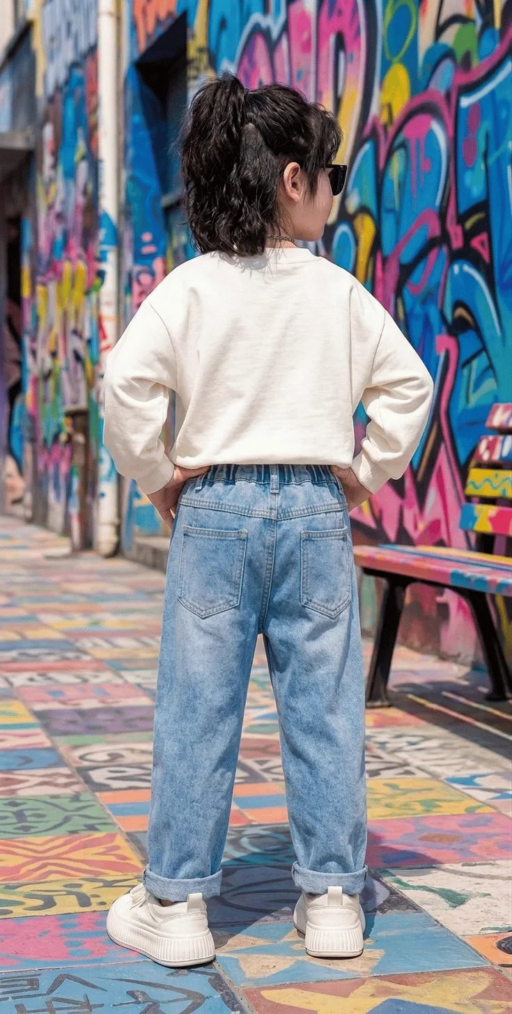 Imported Zooppy Boys Light Blue Denim Jeans