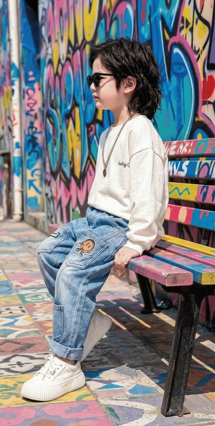 Imported Zooppy Boys Light Blue Denim Jeans
