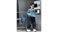 Boys Multi-Pocket Cargo Jeans | Spandex Denim Jogger Pants for Kids (2–7 Years)