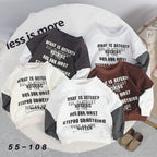 Zooppy Urban Edge Graphic Text Sweatshirt