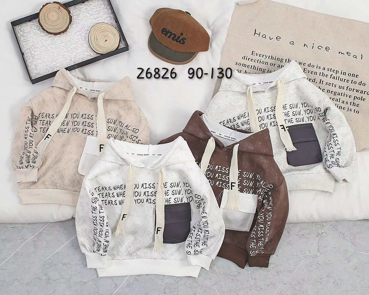 Zooppy Urban Edge Graphic Text Hoodie