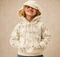 Zooppy Urban Edge All-Over Letter Print Hoodie