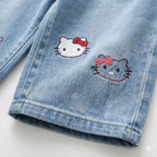 Imported Zooppy Comfort-Fit Embroidered Jeans